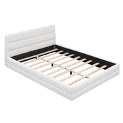 Upholstered Platform Bed With Headboard - R&R Furniture Gallery (Fountain Valley, CA)