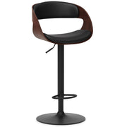 Archer - Adjustable Swivel Bar Stool - Black - R&R Furniture Gallery (Fountain Valley, CA)