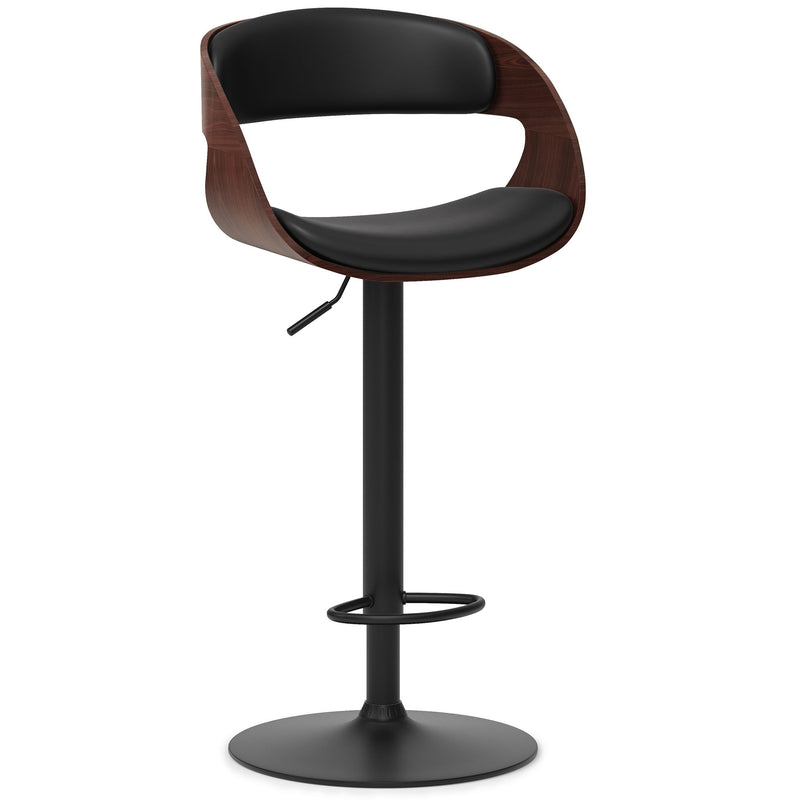 Archer - Adjustable Swivel Bar Stool - Black - R&R Furniture Gallery (Fountain Valley, CA)