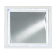 Skye - Marble Mirror - White - R&R Furniture Gallery (Fountain Valley, CA)