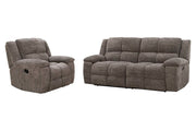 Buster - Manual Glider Reclining Sofa Set - R&R Furniture Gallery (Fountain Valley, CA)