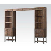 Andria - Entertainment Center - Reclaimed Oak - R&R Furniture Gallery (Fountain Valley, CA)