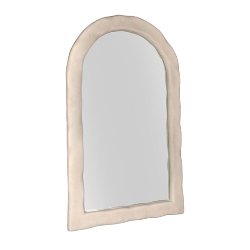 Kaia - Textured Floor Mirror - Cream - R&R Furniture Gallery (Fountain Valley, CA)