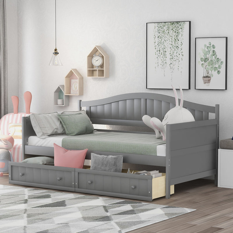 Wooden Daybed, Sofa Bed, No Box Spring Needed - R&R Furniture Gallery (Fountain Valley, CA)