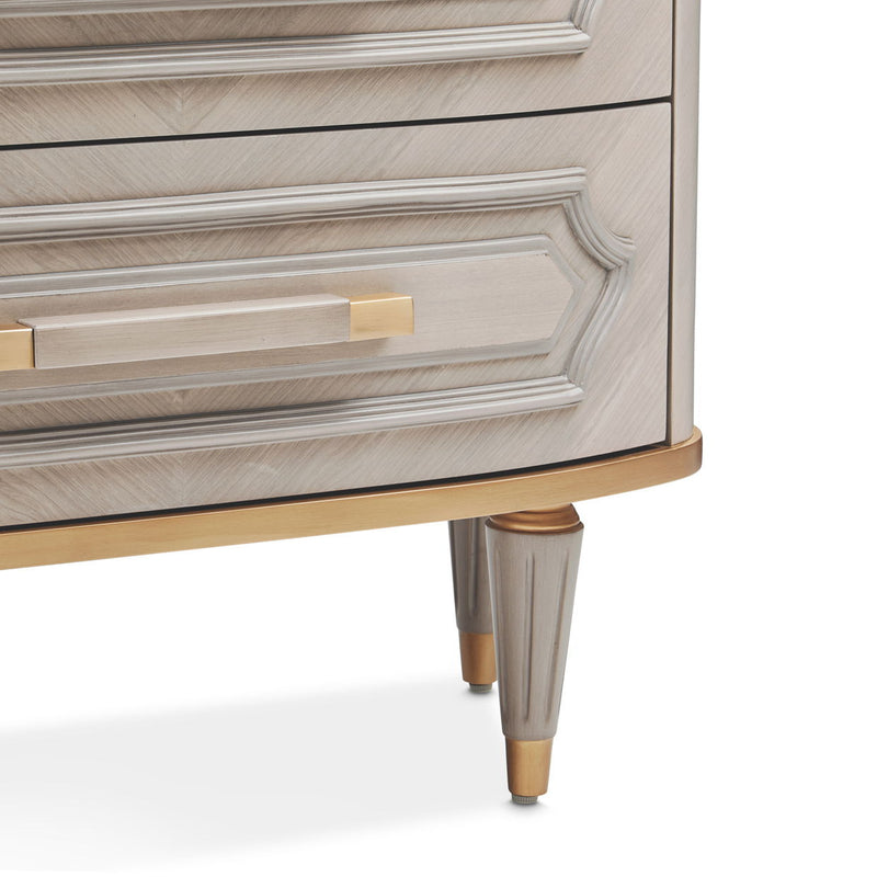 St. Charles - Media Cabinet - Dove Gray - R&R Furniture Gallery (Fountain Valley, CA)