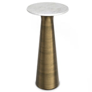 Nicollette - Side Table - Antique Brass - R&R Furniture Gallery (Fountain Valley, CA)