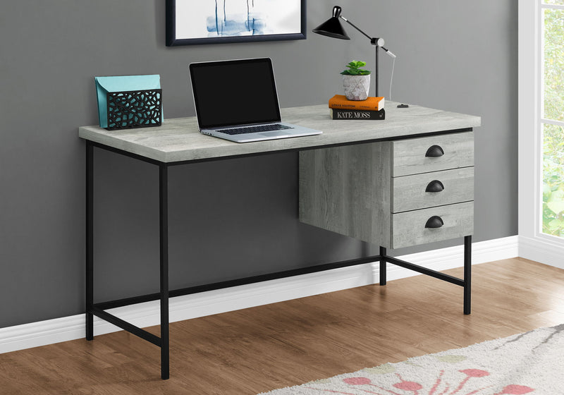 Computer Desk For Home Office, Laptop, 3 Storage Drawers, Contemporary & Moder - R&R Furniture Gallery (Fountain Valley, CA)