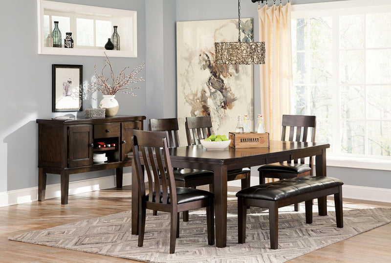 Haddigan - Dining Table With Side Chairs - R&R Furniture Gallery (Fountain Valley, CA)