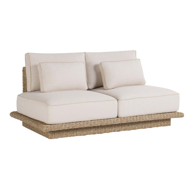 Mora - 65" Outdoor Sofa - Cream - R&R Furniture Gallery (Fountain Valley, CA)