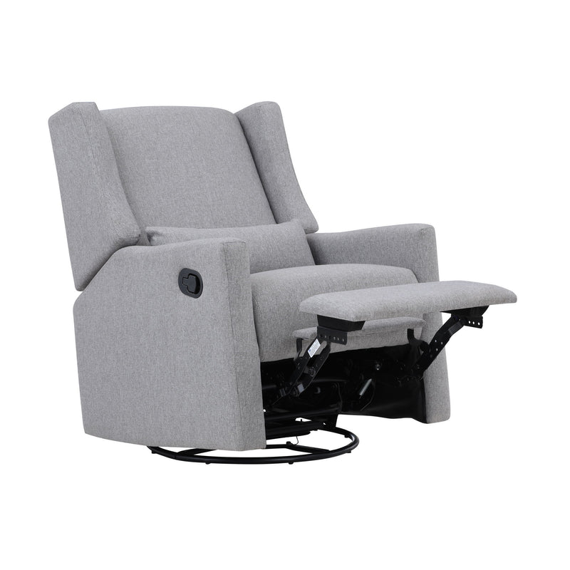 Pronto - Swivel Glider Recliner With Pillow - R&R Furniture Gallery (Fountain Valley, CA)