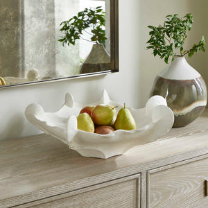 Coral Mirage - Outdoor Bowl - White