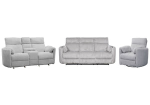 Radius - Power Reclining Sofa Set - R&R Furniture Gallery (Fountain Valley, CA)