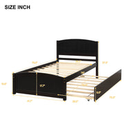 Platform Bed & Headboard, Footboard And Wood Slat Support - R&R Furniture Gallery (Fountain Valley, CA)