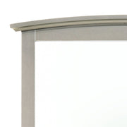 Elegant modern farmhouse wall mirror with a wooden frame, designed for stylish home decor by Glory Furniture.