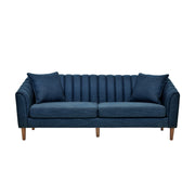 Contemporary 3 Seater Sofa With Accents - R&R Furniture Gallery (Fountain Valley, CA)