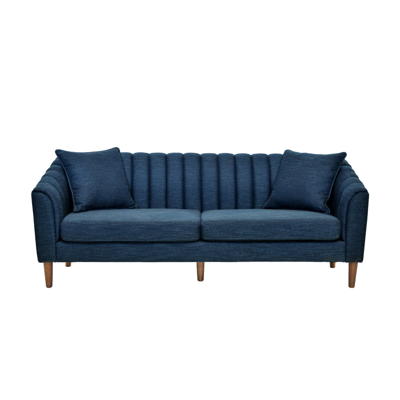 Contemporary 3 Seater Sofa With Accents - R&R Furniture Gallery (Fountain Valley, CA)
