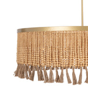 Andren - Pendant - Natural / Gold - R&R Furniture Gallery (Fountain Valley, CA)