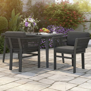 Outdoor Dining Chair, All-Weather Patio Seating For Backyard (Set of 2) - R&R Furniture Gallery (Fountain Valley, CA)