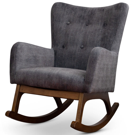 Alistair - Rocking Chair - Brown / Dark Gray - R&R Furniture Gallery (Fountain Valley, CA)