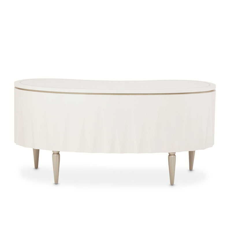 London Place - Desk - Creamy Pearl - R&R Furniture Gallery (Fountain Valley, CA)