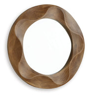 Aajon - Accent Mirror - Brown - R&R Furniture Gallery (Fountain Valley, CA)