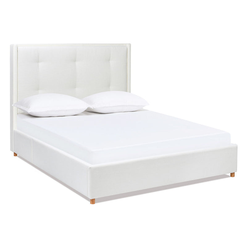Miramar - Cushion Back Headboard Platform Bed Frame - R&R Furniture Gallery (Fountain Valley, CA)