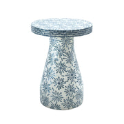 Halio - Checkered Shell Side Table - R&R Furniture Gallery (Fountain Valley, CA)