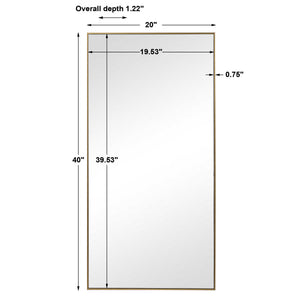 Mirror - Gold Finish