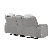 Duran - Power Reclining Loveseat With Power Headrest - R&R Furniture Gallery (Fountain Valley, CA)