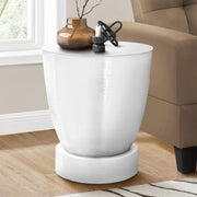 Drum Accent Side Table, Contemporary & Modern Design - R&R Furniture Gallery (Fountain Valley, CA)