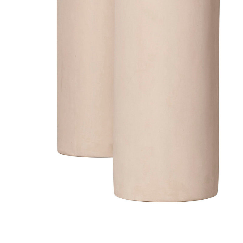Barbara - 47" Indoor / Outdoor Round Dining Table - Cream - R&R Furniture Gallery (Fountain Valley, CA)