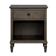Victoria - Nightstand With Open Storage - R&R Furniture Gallery (Fountain Valley, CA)