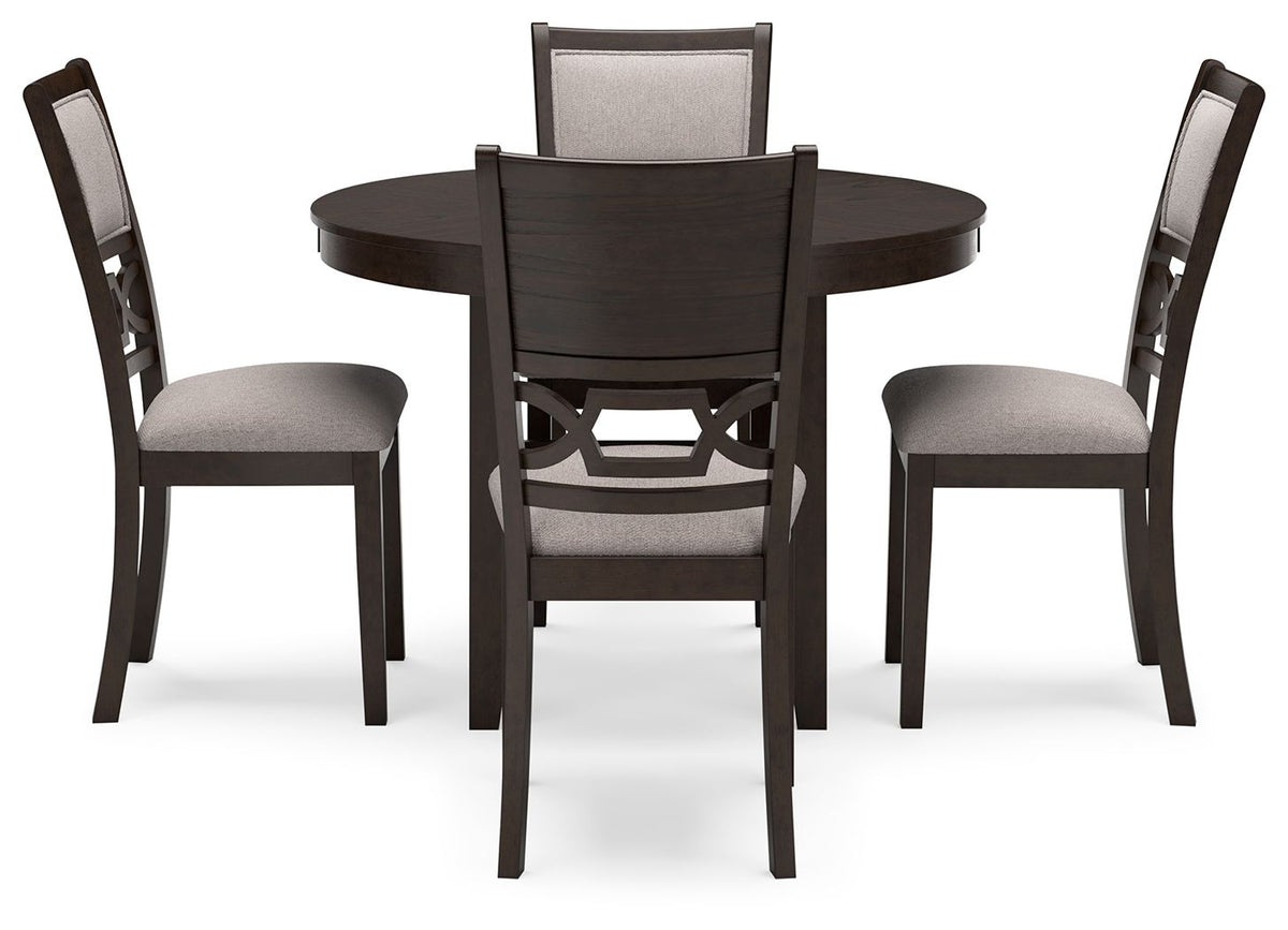 Langwest - Dining Room Table Set (Set of 5) - Brown - R&R Furniture Gallery (Fountain Valley, CA)