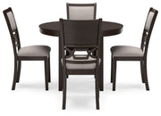 Langwest - Dining Room Table Set (Set of 5) - Brown - R&R Furniture Gallery (Fountain Valley, CA)