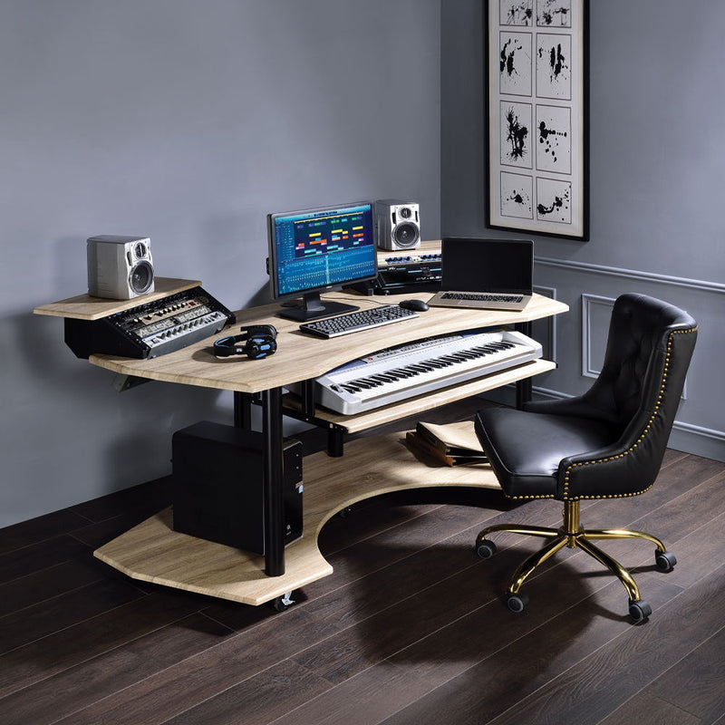 Eleazar - Music Recording Studio Desk - R&R Furniture Gallery (Fountain Valley, CA)