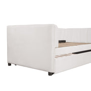 Upholstered Daybed With Ergonomic Design Backrest - R&R Furniture Gallery (Fountain Valley, CA)