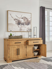 Havonplane - Dining Room Server - Brown - R&R Furniture Gallery (Fountain Valley, CA)