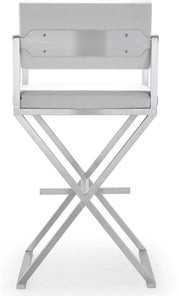 Director - Stainless Steel Barstool - R&R Furniture Gallery (Fountain Valley, CA)