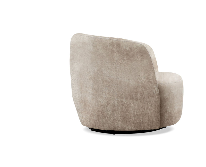 Carina - Swivel Barrel Chair - R&R Furniture Gallery (Fountain Valley, CA)