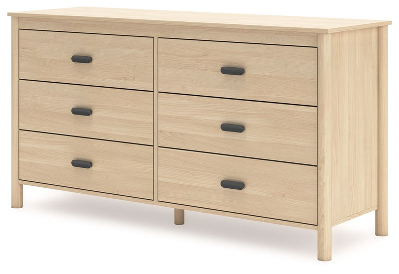 Cabinella - Six Drawer Dresser - Tan - R&R Furniture Gallery (Fountain Valley, CA)