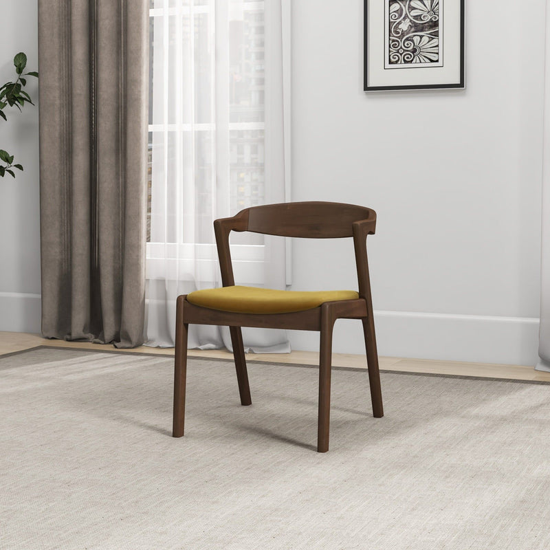 Dakota - Mid-Century Modern Dining Chair (Set of 2) - R&R Furniture Gallery (Fountain Valley, CA)