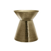 Drum Accent Side Table, Contemporary & Modern Elegant Design - R&R Furniture Gallery (Fountain Valley, CA)