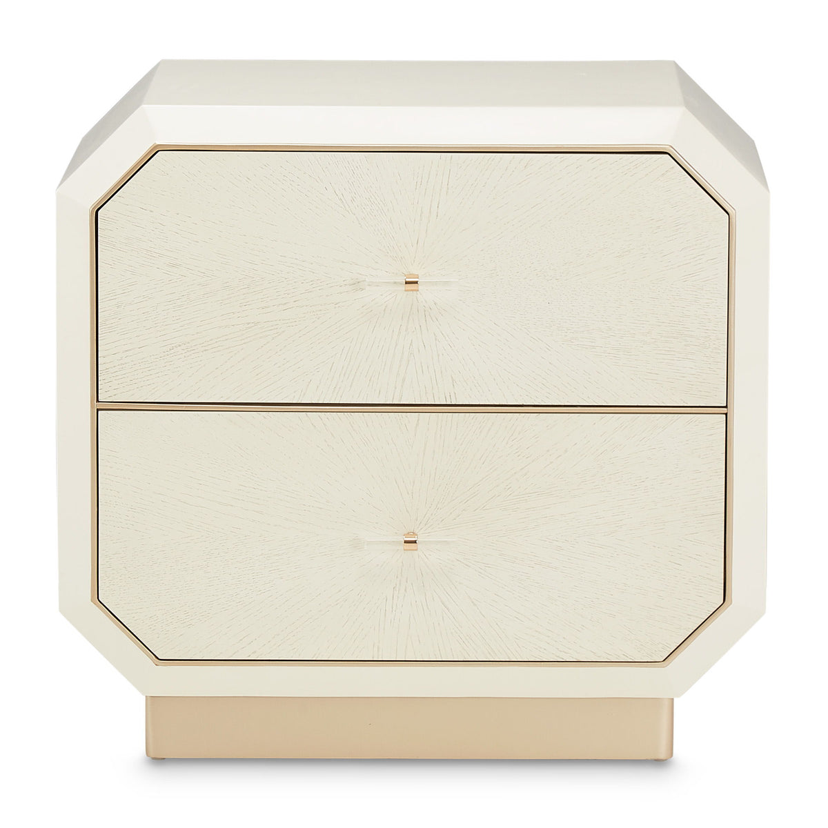La Rachelle - 2-Drawer Nightstand - Champagne