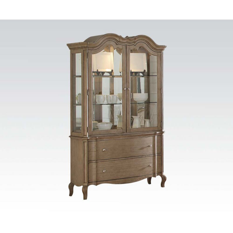 Chelmsford - Buffet & Hutch - Antique Taupe - R&R Furniture Gallery (Fountain Valley, CA)