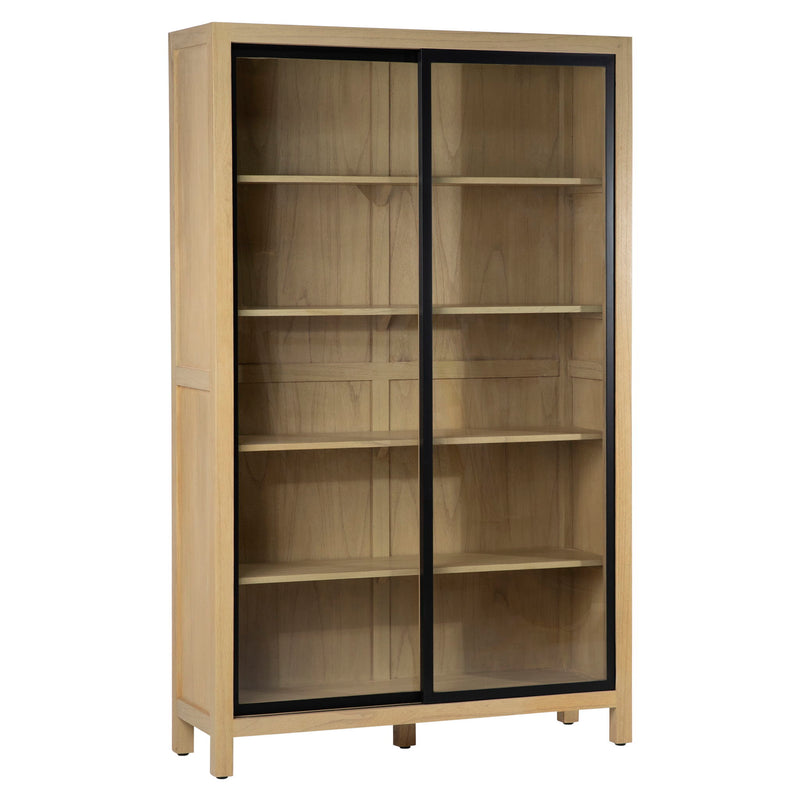 Sanna - Cabinet - Natural And Black