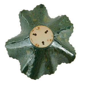 Verdant Bloom - Outdoor Bowl - Emerald Green