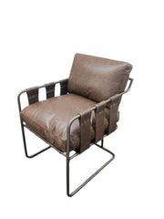 Strapling - Leather Dining Chair - R&R Furniture Gallery (Fountain Valley, CA)