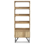 Hunter - Tall Bookcase - Natural - R&R Furniture Gallery (Fountain Valley, CA)