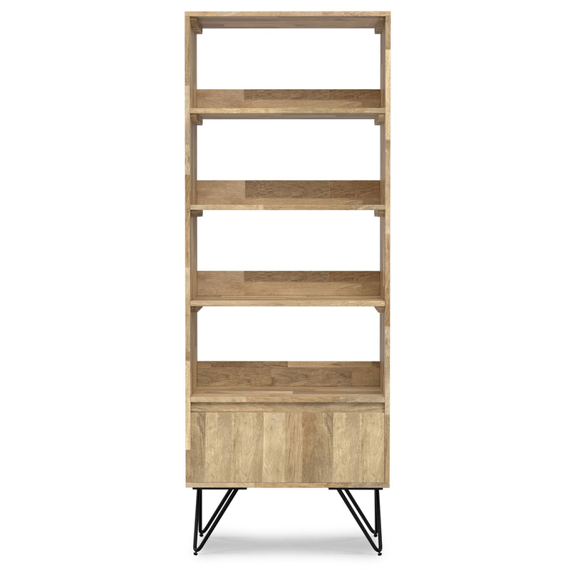 Hunter - Tall Bookcase - Natural - R&R Furniture Gallery (Fountain Valley, CA)
