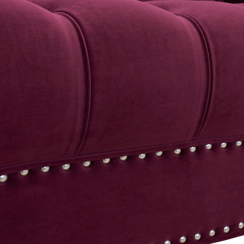 La Rosa - Victorian Chesterfield Tufted Sofa - R&R Furniture Gallery (Fountain Valley, CA)